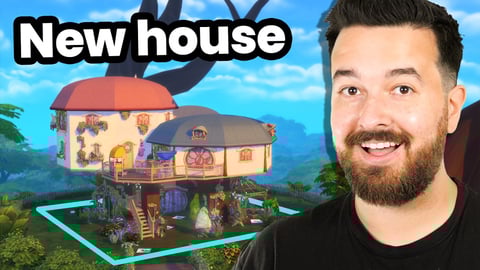 I had to build a new house for my Sims