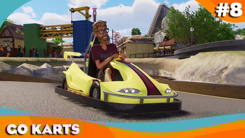 I built Go Karts in Planet Coaster 2 (Part 8)
