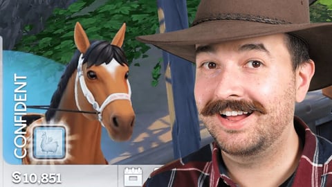 Playing as my horse! Rags to Ranches (Part 11) thumbnail