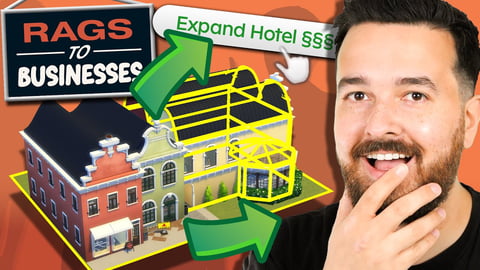 The hotel build is massive! Rags to Businesses (Part 18) thumbnail