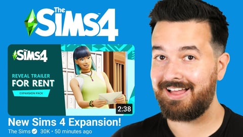 Reacting to the Sims 4 For Rent Expansion Trailer!