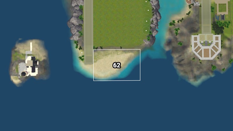 Aluna Drive Beach position on map