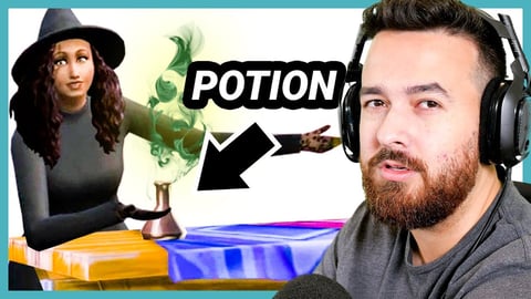 Totally safe potion... 🧙‍♀️ Rags to Witches (Part 2) thumbnail