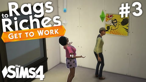 The Sims 4 Get To Work - Rags to Riches - Part 3 thumbnail