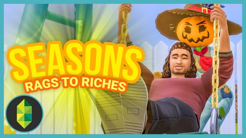 SWINGING WITH PATCHY - Part 14 - Rags to Riches (Sims 4 Seasons) thumbnail