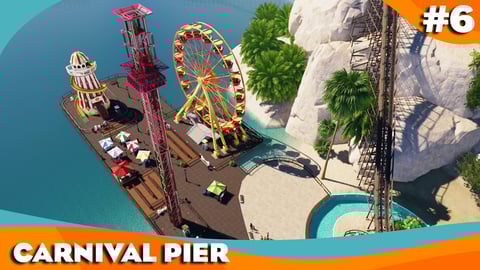 I built a pier in Planet Coaster 2 (Part 6)