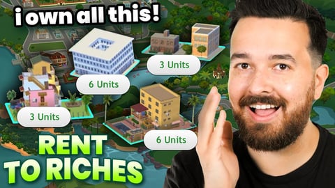 I own 4 apartment buildings! - Rent to Riches (Part 13) thumbnail