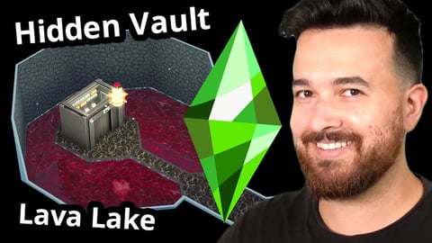 I built a secret underground vault for my stolen objects (Sims 4) thumbnail