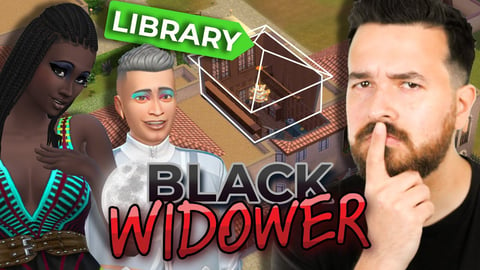 Building a fancy library! Black Widower Challenge - Part 10