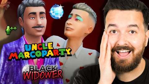 Uncle Marco Party is moving in! Black Widower Challenge - Part 9