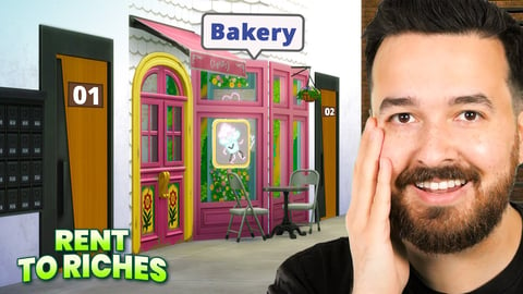 I built a bakery inside my apartment! - Rent to Riches (Part 19)