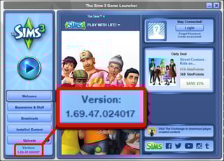 How to load Edit in Game for The Sims 3 Create a World Tool - version.jpg