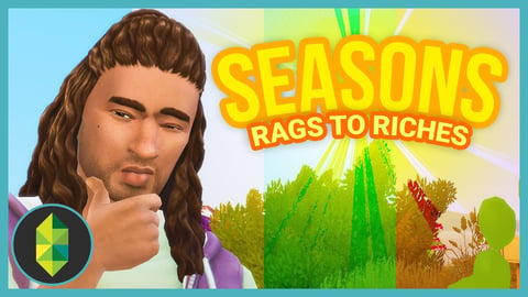 BEES!? - Part 1 - Rags to Riches (Sims 4 Seasons) thumbnail