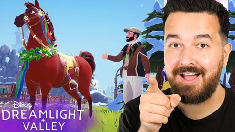 Heading to Wishblossom Ranch in Dreamlight Valley!