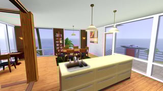 Mid-century House in Sims 3 - 10.jpg