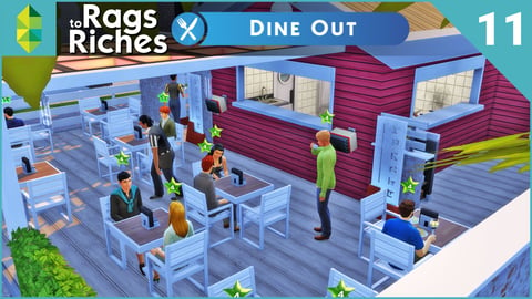 The Sims 4 Dine Out - Rags to Riches - Part 11 thumbnail