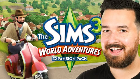I played the Sims 3 World Adventures all day