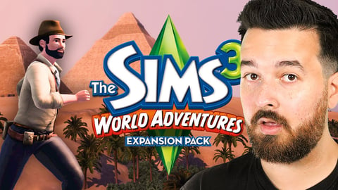 We're heading to Egypt in Sims 3 World Adventures!