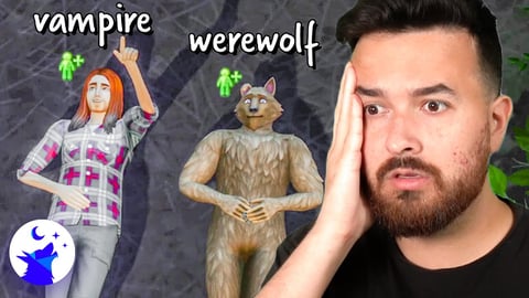 I'm trying to create a vampire & werewolf union! The Sims 4 Werewolves (Part 6) thumbnail