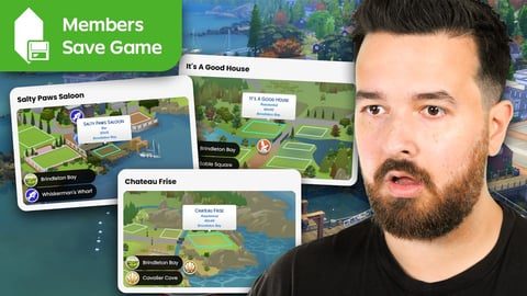 Brindleton Bay Lots - Members Save Game!