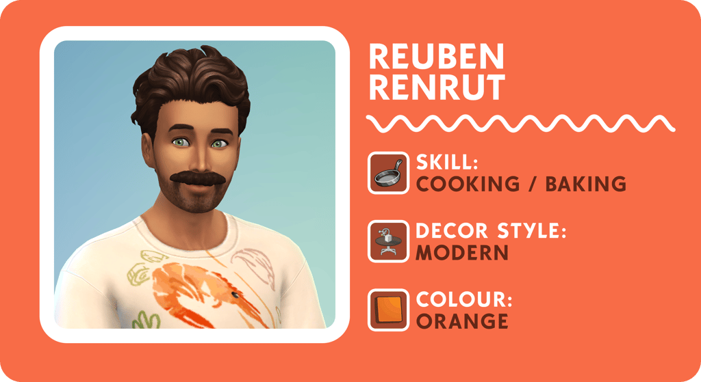 Reuben Renrut - Baking/Cooking, Modern & Orange