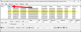 How to install multiple world versions from The Sims 3 Create a World Tool - Changing the WPID to give your world a different ID - double click tag.jpg