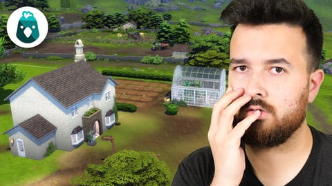 I am changing the layout of the farm! The Sims 4 Cottage Living (Part 14) thumbnail