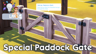 Special Paddock Gate