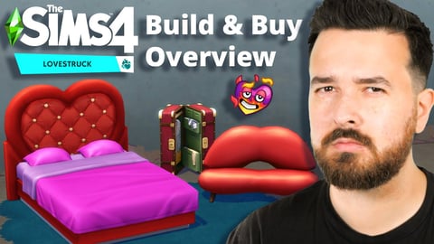 The Sims 4 Lovestruck Build Buy Overview