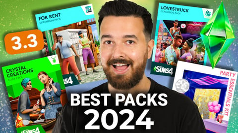 I asked you to rate every Sims 4 pack in 2024!