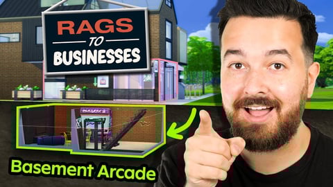 Opening a basement arcade! Rags to Businesses (Part 16)