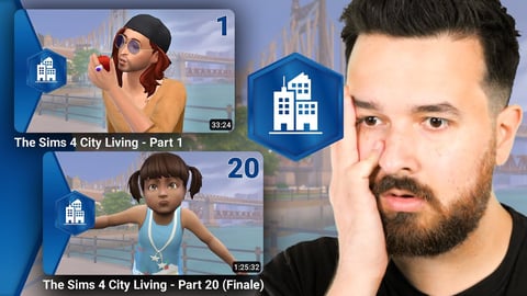 Reacting to the City Living Let's Play!