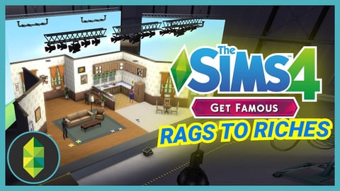 WE'RE IN A SITCOM - Part 3 - Rags to Riches (Sims 4 Get Famous) thumbnail