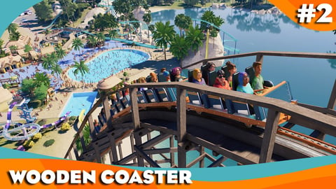 Building a wooden coaster in Planet Coaster 2 (Part 2)