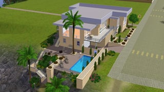 Mid-century House in Sims 3 - 3.jpg