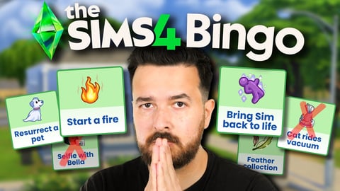 I tried The Sims Bingo Challenge!