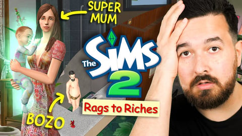 Semaj really sucks in The Sims 2 Rags to Riches - Part 5