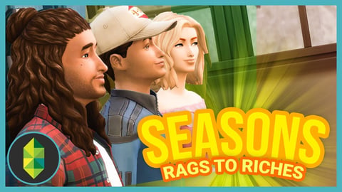 TV PREMIERE - Part 28 - Rags to Riches (Sims 4 Seasons) thumbnail