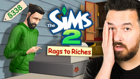 Opening our business in Sims 2 Rags to Riches - Part 2