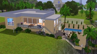 Mid-century House in Sims 3 - 4.jpg