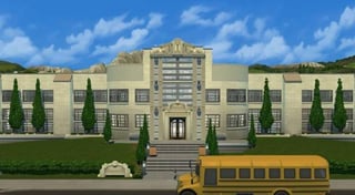 Art Deco High School