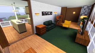 Mid-century House in Sims 3 - 9.jpg