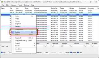 How to install multiple world versions from The Sims 3 Create a World Tool - Changing the WPID to give your world a different ID - delete the wpid file.jpg