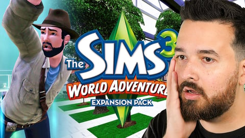 Sims 3 World Adventures with a side of gardening!