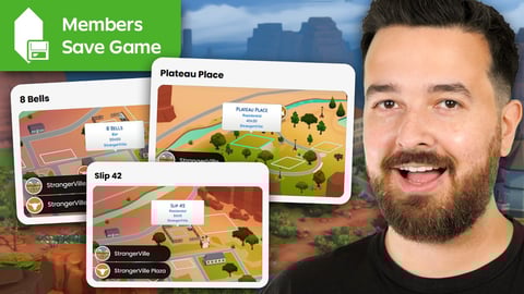 StrangerVille Lots - Members Save Game!