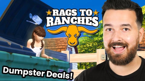 Dumpster diving for our next let's play! Rags to Ranches (Part 29) thumbnail