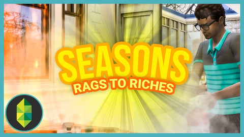 KITCHEN FIRE - Part 30 - Rags to Riches (Sims 4 Seasons) thumbnail