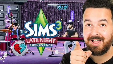 We're starting a band in The Sims 3 Late Night!