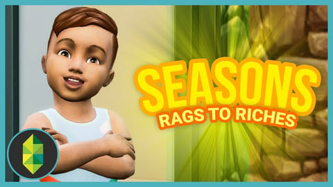 TWO TODDLERS!? - Part 11 - Rags to Riches (Sims 4 Seasons) thumbnail