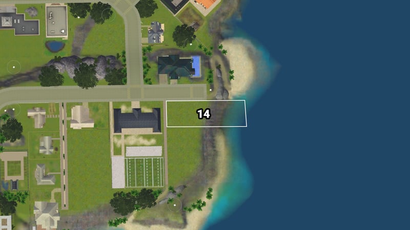 2 Cliff's Edge Walk position on map